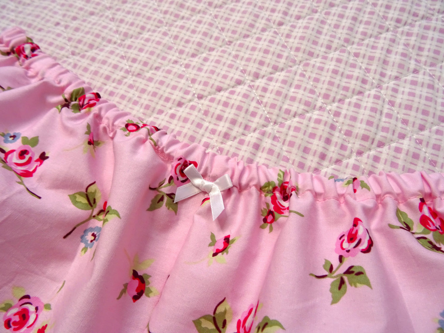 Pink Floral Cotton Kawaii Lolita Bloomers