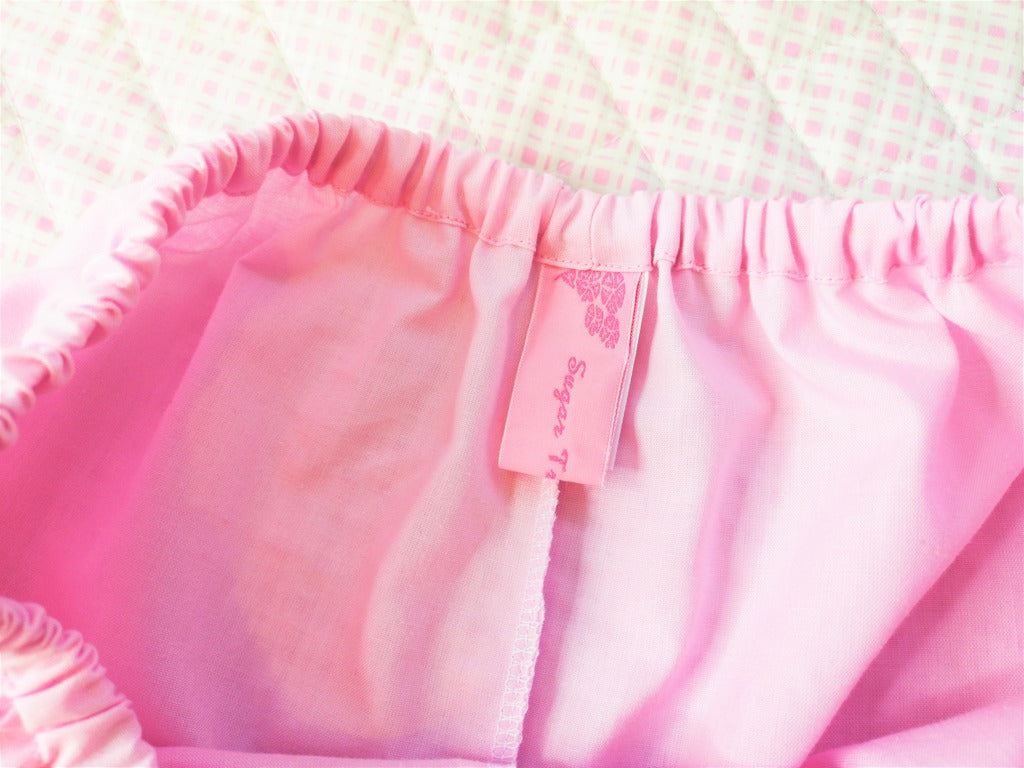 Soft Pink x White Kawaii Lolita Fairy Kei Bloomers