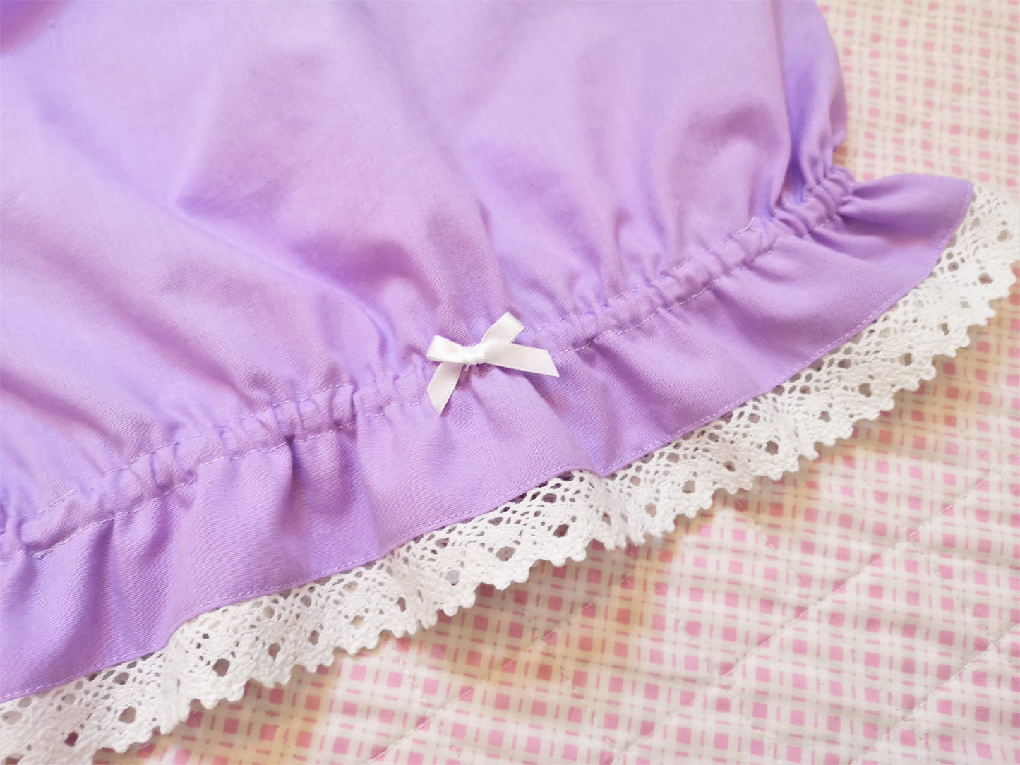 Plus Size Lavender Lilac Kawaii Lolita Bloomers