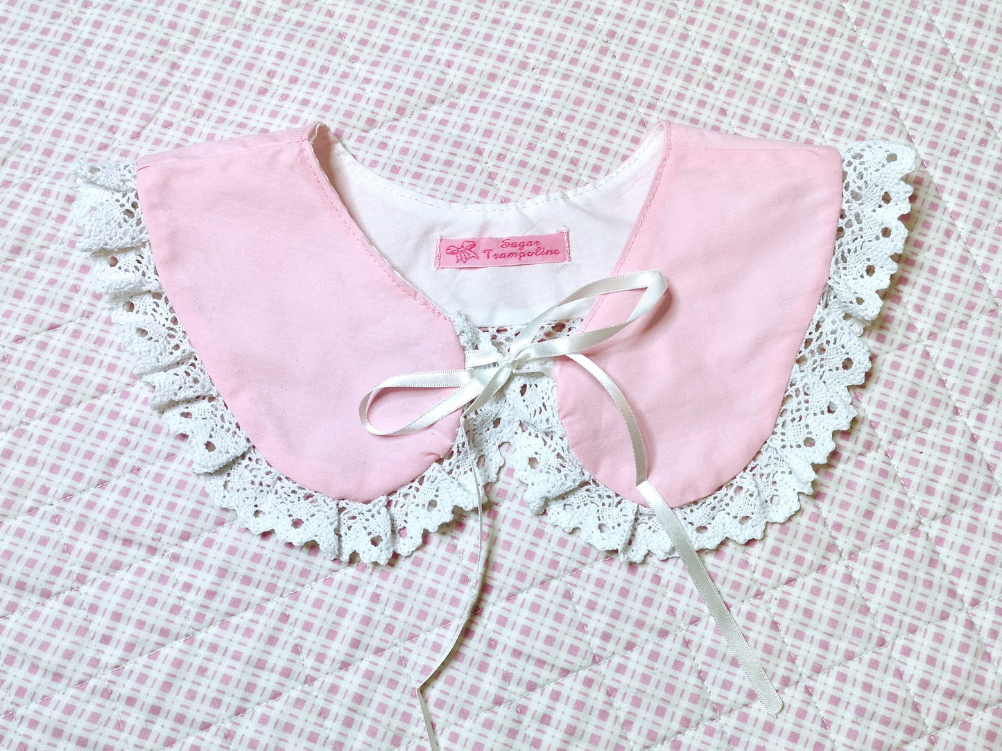 Pink x White Kawaii Detachable Collar