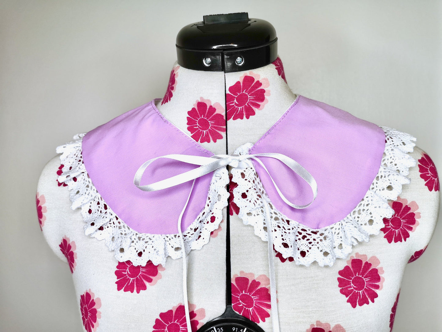 Lilac x White Kawaii Detachable Collar