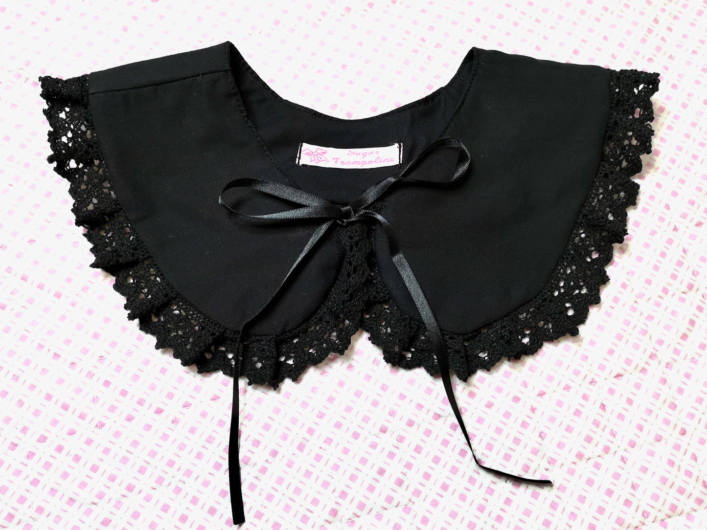 Black Kawaii Detachable Collar