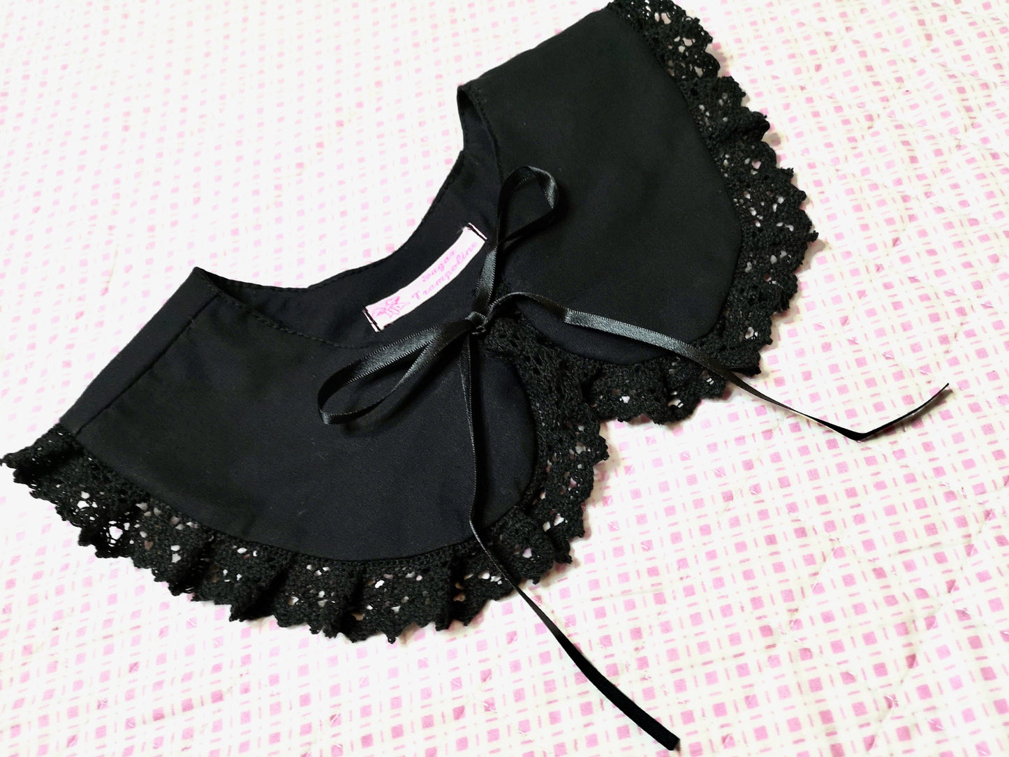 Black Kawaii Detachable Collar