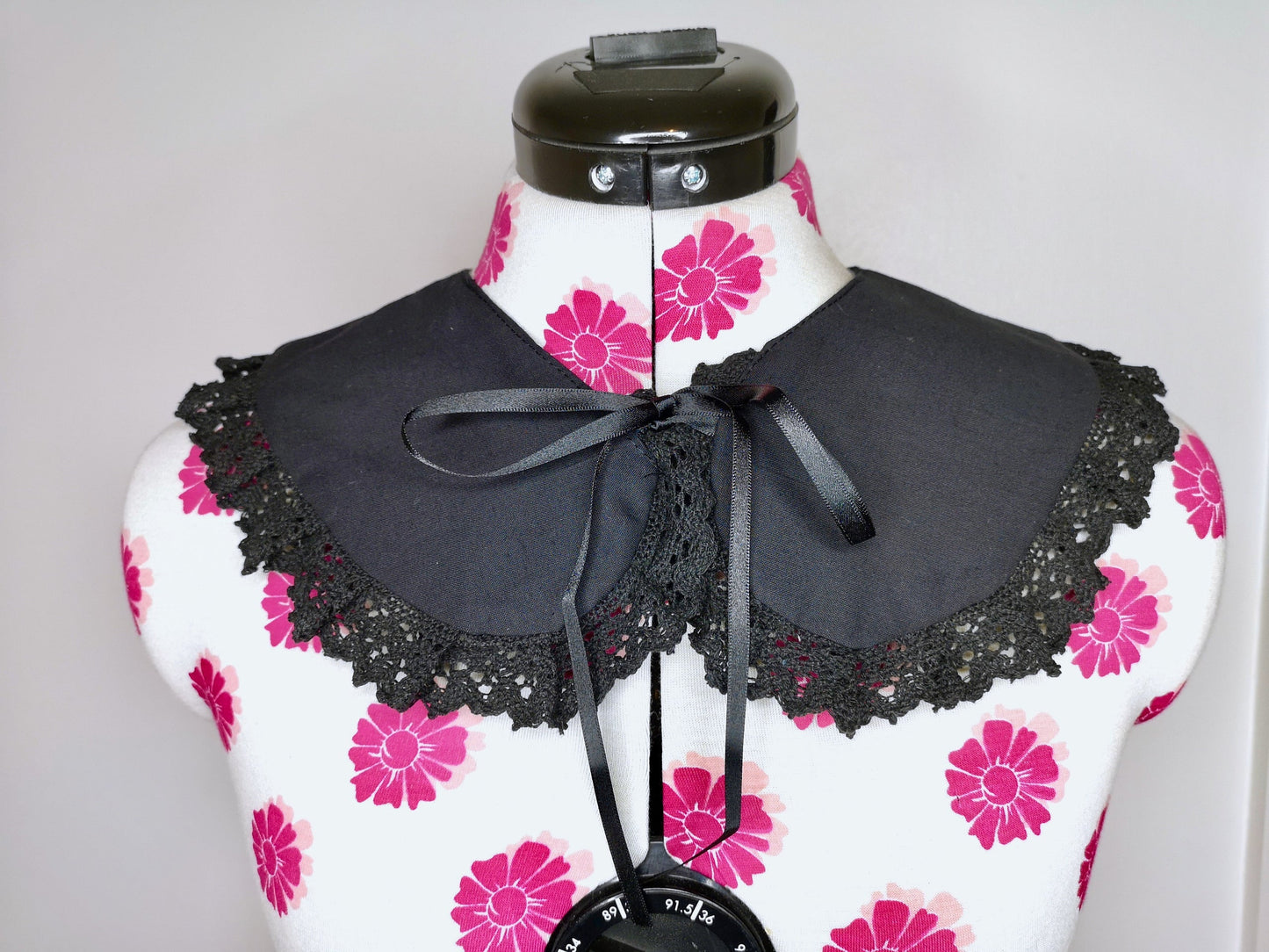 Black Kawaii Detachable Collar