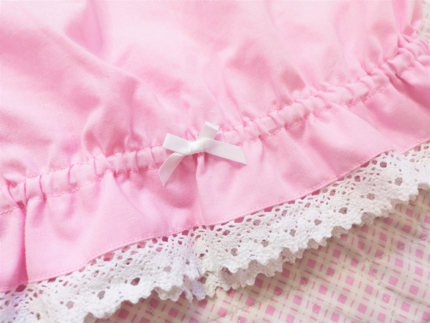 Plus Size Soft Pink Kawaii Lolita Bloomers