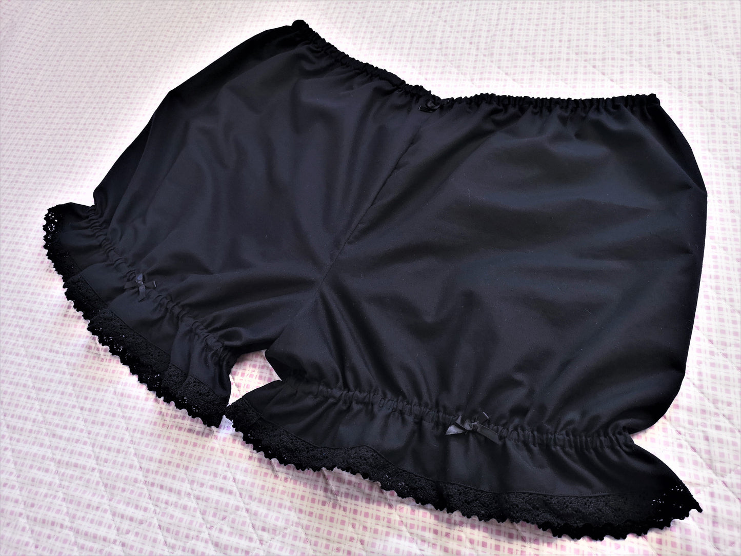 Plus Size Black Kawaii Lolita Bloomers
