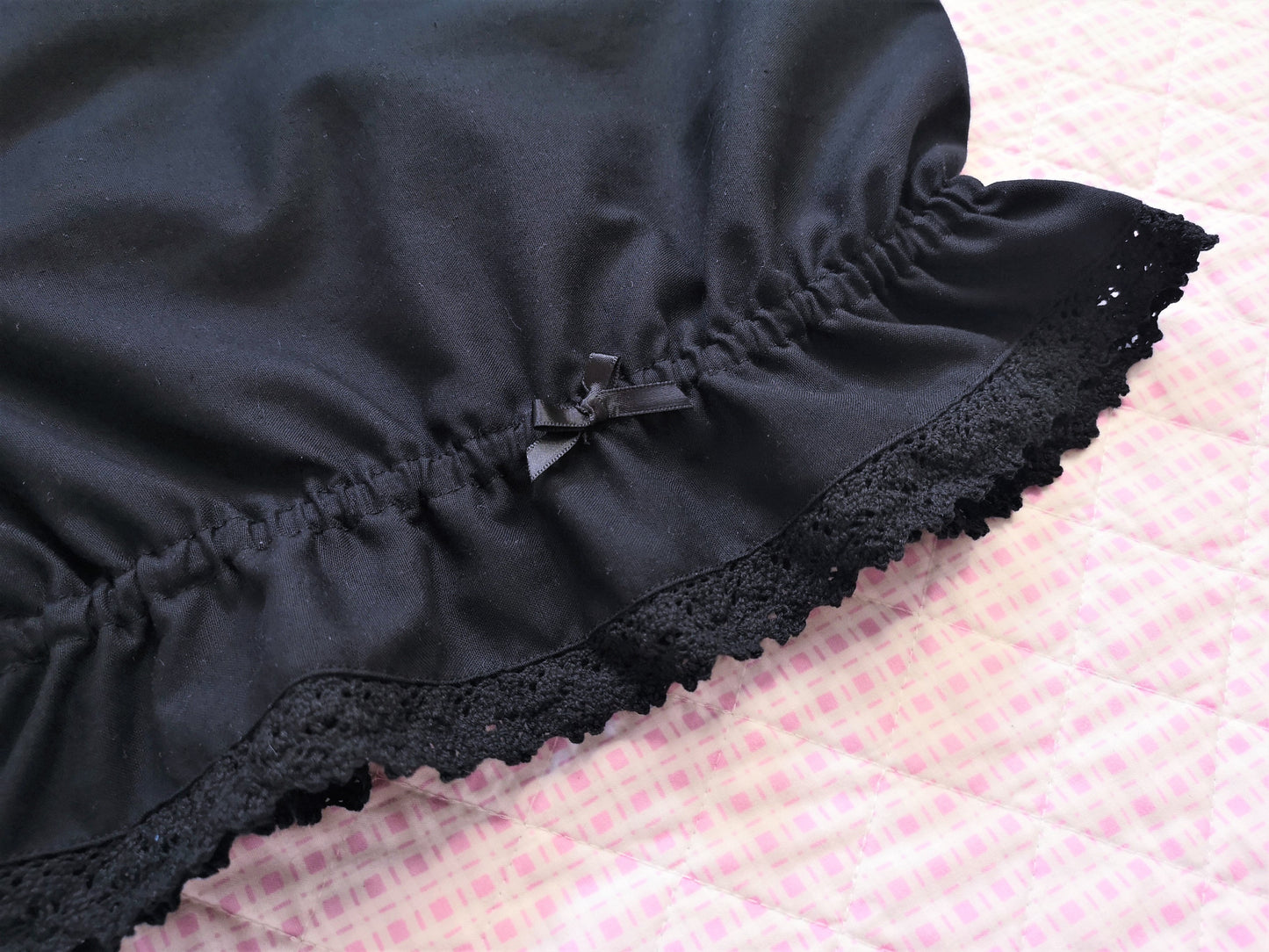 Plus Size Black Kawaii Lolita Bloomers