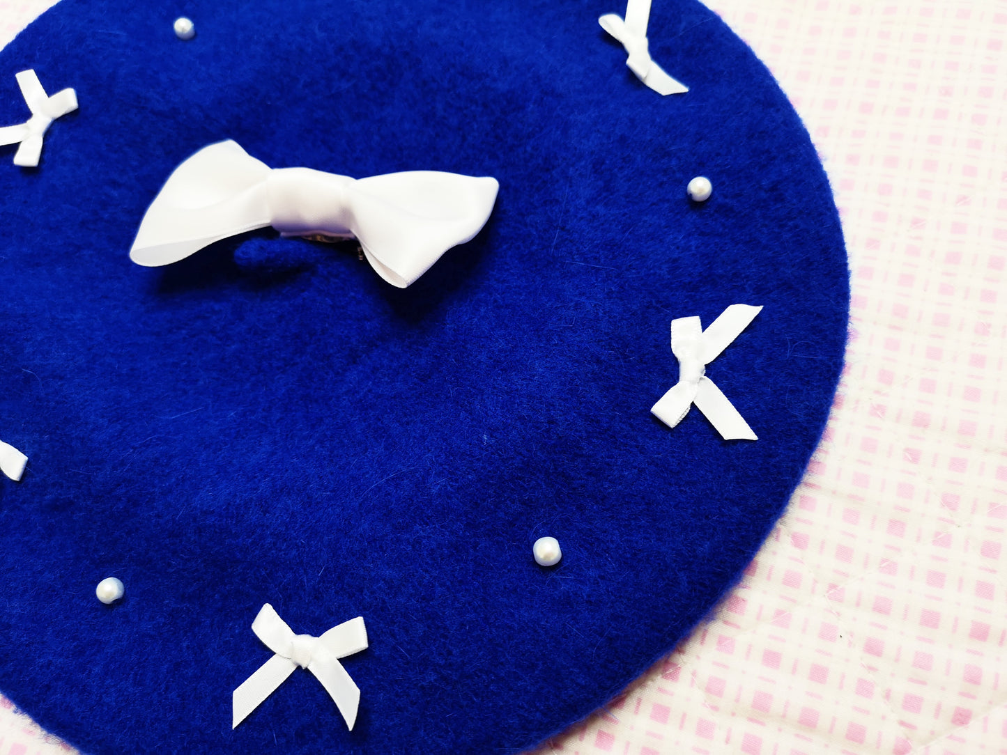 Royal Blue Kawaii Lolita Beret